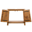 vidaXL tömör újrahasznosított fenyőfa pipereszekrény 70 x 32 x 63 cm