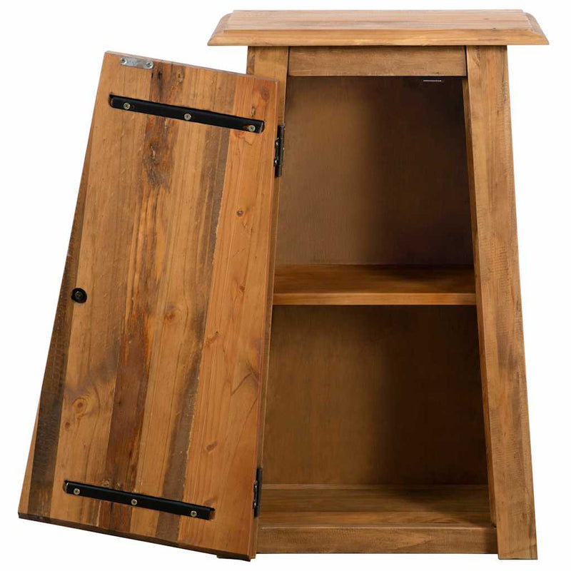 vidaXL tömör újrahasznosított fenyőfa faliszekrény 42 x 23 x 70 cm