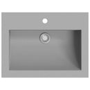 vidaXL szürke gránit mosdókagyló 600 x 450 x 120 mm