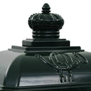 vidaXL zöld, vintage, rozsdamentes alumínium álló postaláda