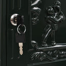 vidaXL zöld, vintage stílusú, rozsdamentes alumínium álló postaláda