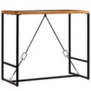 vidaXL újrahasznosított tömör fa bárasztal 120 x 60 x 106 cm