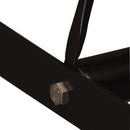 vidaXL 5-részes tömör akácfa és valódi bőr bárszett