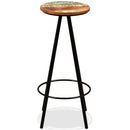 vidaXL 3 részes tömör újrahasznosított fa bárszett