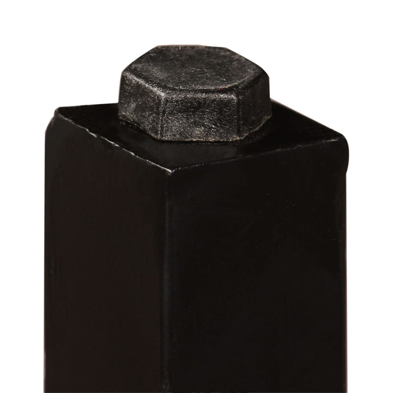 vidaXL 3 részes tömör újrahasznosított fa/valódi bőr/vászon bárszett