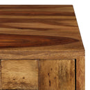 vidaXL tömör akácfából dohányzóasztal mézszínű felülettel 110x50x37 cm