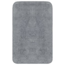 vidaXL 2 darabos szürke szövet fürdőszobaszőnyeg-garnitúra