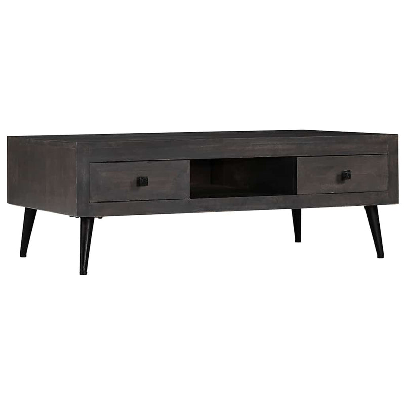 vidaXL tömör mangófa dohányzóasztal 100x60x35 cm