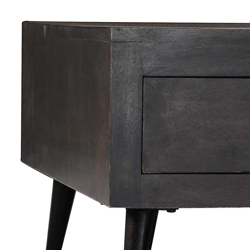 vidaXL tömör mangófa dohányzóasztal 100x60x35 cm