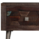 vidaXL újrahasznosított tömör fa dohányzóasztal 100 x 60 x 35 cm