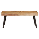 vidaXL tömör mangófa dohányzóasztal 90 x 55 x 36 cm
