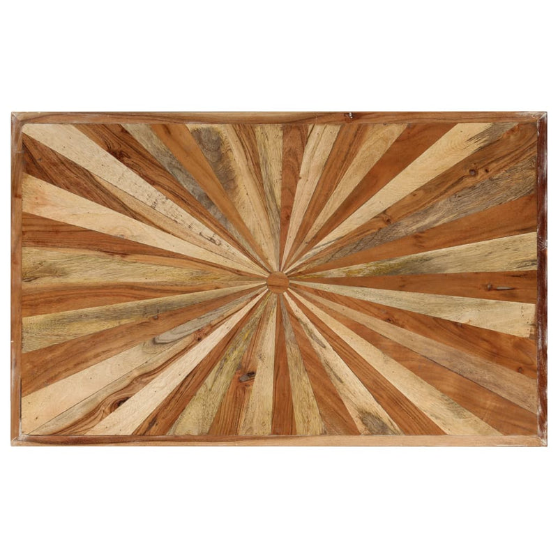 vidaXL tömör mangófa dohányzóasztal 90 x 55 x 36 cm