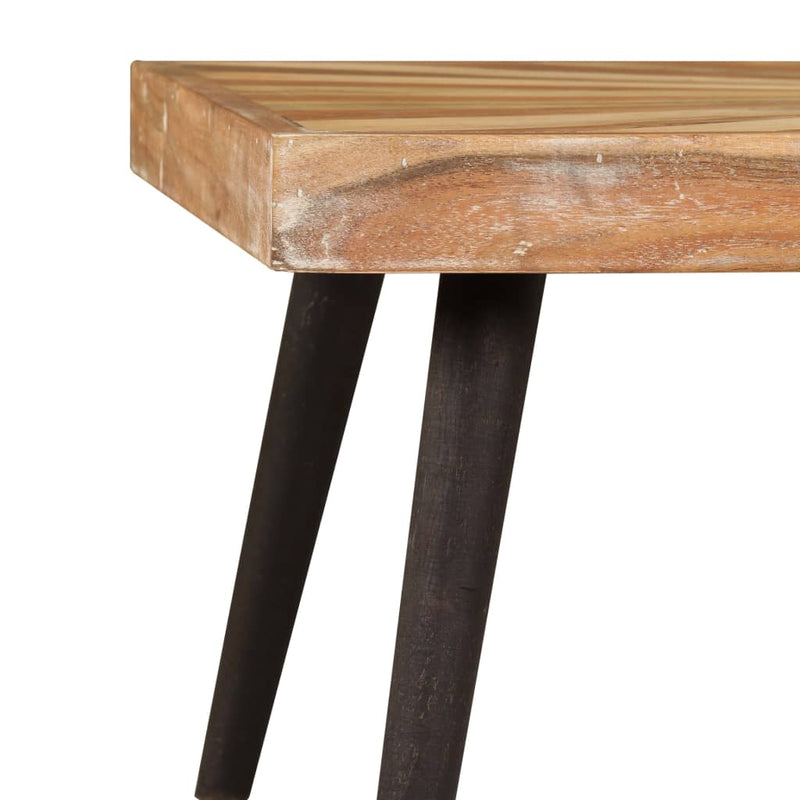 vidaXL tömör mangófa dohányzóasztal 90 x 55 x 36 cm