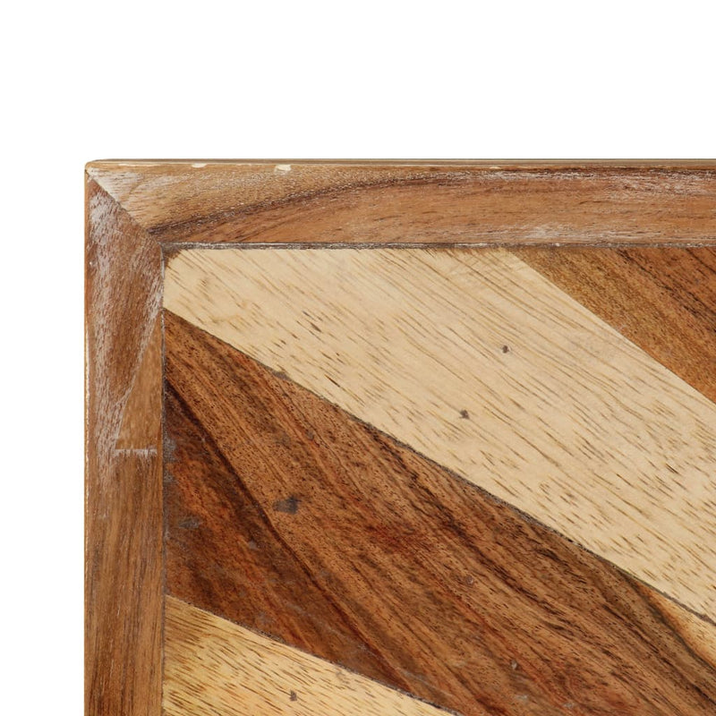 vidaXL tömör mangófa dohányzóasztal 90 x 55 x 36 cm