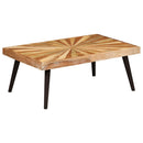 vidaXL tömör mangófa dohányzóasztal 90 x 55 x 36 cm