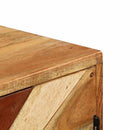 vidaXL tömör mangófa tálalószekrény 85 x 30 x 75 cm