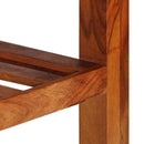 vidaXL 3 fiókos tömör fa tálalóasztal 110 x 30 x 80 cm
