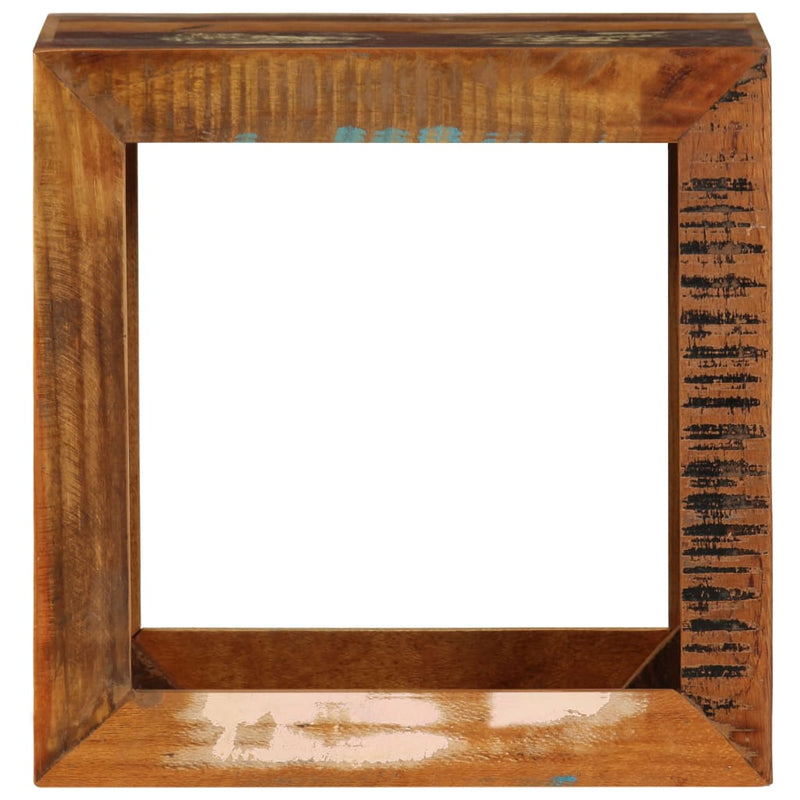 vidaXL tömör újrahasznosított fa zsámoly 40 x 30 x 40 cm