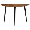 vidaXL 3 részes tömör akácfa dohányzóasztal-garnitúra