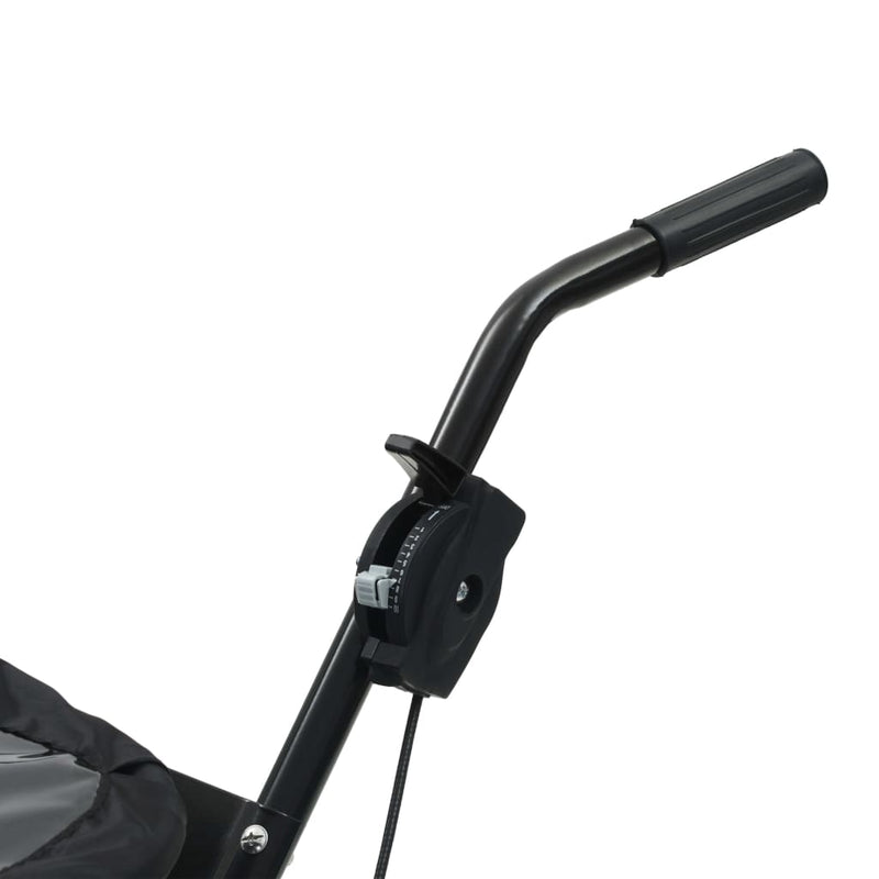 vidaXL tolható sószóró kocsi PVC/acél 106 x 73 x 76 cm 45 literes