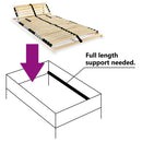 vidaXL 7 zónás 28 léces ágyrács 70 x 200 cm