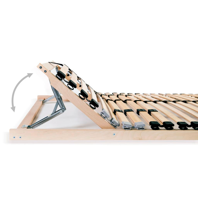 vidaXL 7 zónás 28 léces ágyrács 90 x 200 cm