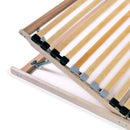 vidaXL 7 zónás 28 léces ágyrács 90 x 200 cm