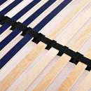 vidaXL 7 zónás 42 léces ágyrács 120 x 200 cm