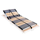 vidaXL 7 zónás 42 léces ágyrács 80 x 200 cm