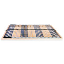 vidaXL 7 zónás 42 léces ágyrács 100 x 200 cm