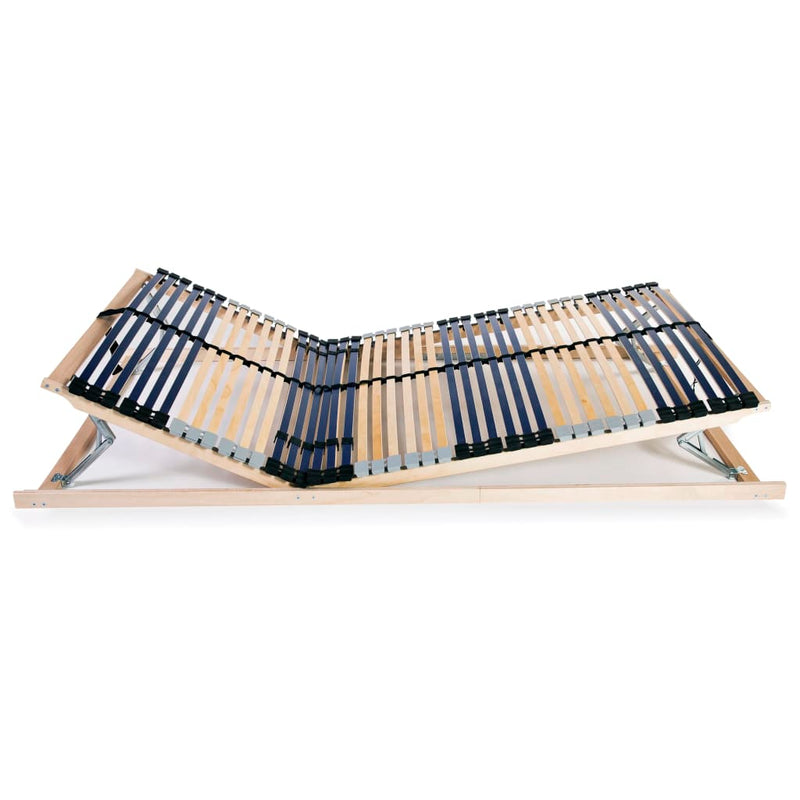 vidaXL 7 zónás 42 léces ágyrács 100 x 200 cm
