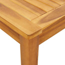 vidaXL tömör akácfa kerti asztal 200 x 100 x 74 cm
