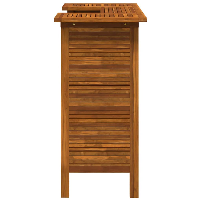 vidaXL tömör akácfa bárasztal 110 x 50 x 105 cm