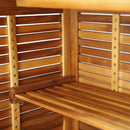 vidaXL tömör akácfa bárasztal 110 x 50 x 105 cm