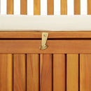 vidaXL tömör akácfa kerti XL tárolópad 120 x 63 x 84 cm