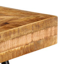 vidaXL tömör mangófa íróasztal 118 x 50 x 75 cm