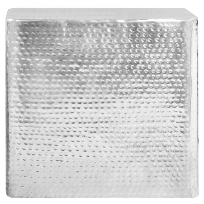 vidaXL 2 db ezüst alumínium dohányzóasztal