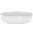 vidaXL ezüst kalapált alumínium dohányzóasztal 100 x 50 x 28 cm