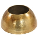 vidaXL rézsárga kalapált alumínium dohányzóasztal 70 x 30 cm