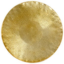 vidaXL rézsárga kalapált alumínium dohányzóasztal 70 x 30 cm