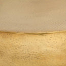 vidaXL rézsárga kalapált alumínium dohányzóasztal 70 x 30 cm