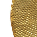 vidaXL rézsárga kalapált alumínium dohányzóasztal 70 x 30 cm