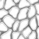 vidaXL ezüstszínű öntött alumínium dohányzóasztal 70 x 30 cm