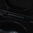 vidaXL fekete kerámia fali WC csésze