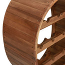 vidaXL akácfa bortartó állvány 13 palackhoz