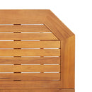 vidaXL tömör akácfa bisztró asztal 90 x 50 x 75 cm