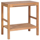 vidaXL tömör tíkfa fürdőszobai pipereszekrény 74 x 45 x 75 cm