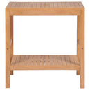 vidaXL tömör tíkfa fürdőszobai pipereszekrény 74 x 45 x 75 cm