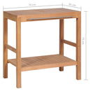vidaXL tömör tíkfa fürdőszobai pipereszekrény 74 x 45 x 75 cm