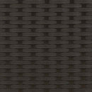 vidaXL 2 db fekete rakásolható polyrattan kültéri szék